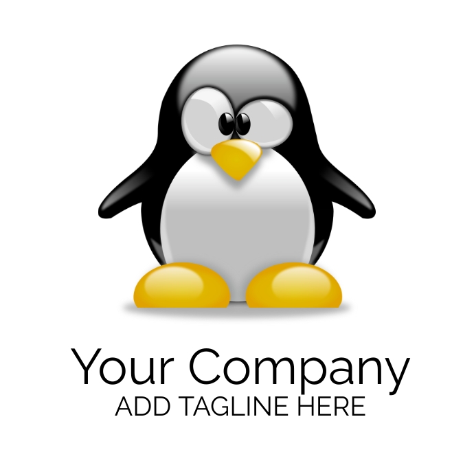 Penguin Nft logo design | Penguin logo template